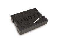 1000010146 BS SYSTEMS  Medium Density Rectangular Foam Insert, For Use With L-BOXX 102