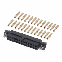 m80-4612605 HARWIN M80 Connector Kit Containing 26 Barrel Crimp Contacts Loose, Crimp Shell, Housing with Hexagonal Slotted
