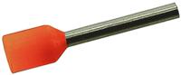 fwe4-10 JST, FWE Insulated Crimp Bootlace Ferrule, 10mm Pin Length, 2.8mm Pin Diameter, 4mm² Wire Size, Orange