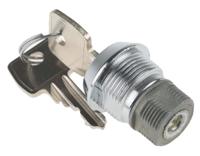 f5a-03-2-2433a Euro-Locks a Lowe & Fletcher group Company Camlock, 13mm Panel-to-Tongue, 20.1 x 17.6mm Cutout, Key Unlock