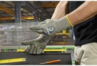 34610046 Mapa KRYTECH 610 Grey High Performance Polyethylene Work Gloves, Size 6, Polyurethane Coating