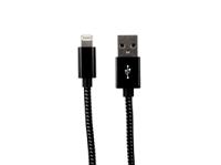 266-2613 RS PRO USB 2.0, Male USB A to Male Lightning, 480Mbps, 2m