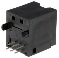 ss-6566-nf Bel-Stewart SS-65 Series Female RJ25 Connector, Through Hole Straight 6P6C -Way
