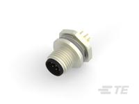 t4142012081-000 TE Connectivity Circular Connector, 8 Contacts, Front, M12 Connector, Plug, Male, IP67, M12 Series