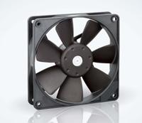 4414fm ebm-papst 4400 F Series Axial Fan, 24 V dc, DC Operation, 140m³/h, 3.2W, 130mA Max, IP20, 119 x 119 x 25mm