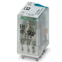 2903664 Phoenix Contact Plug In Power Relay, 125V dc Coil, DPDT