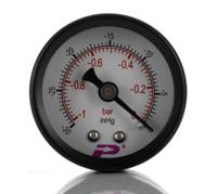 235-1298 RS PRO BSP 1/8in Analogue Vacuum Gauge 0bar Back Entry 40mm Outside Diameter