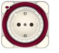 161500051 Grasslin Analouge Time Switch 230 V ac, 1-Channel