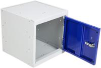 239-4751 RS PRO 1 Door Blue Locker, 305 mm x 305 mm x 305mm
