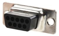 314-8183 RS PRO D Sub Adapter Male 9 Way D-Sub to Female RJ45