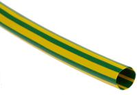 dcpt-63-45-15m TE Connectivity Heat Shrink Tubing, Green/Yellow 6mm Sleeve Dia. x 1.5m Length 2:1 Ratio, DCPT Series