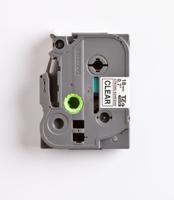 tze-s141 Brother Black on Clear Label Printer Tape, 8 m Length, 18 mm Width