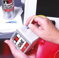 qbe Chemtronics Fibre Optic Cleaning Wipe for Fibre Optic Connectors, Removing Buffer Gel, Splices, 200 pcs