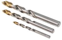 a095204 Dormer 25-Piece Twist Drill Bit Set for Multi-Material, 13mm Max, 1mm Min, HSS-TiN Bits