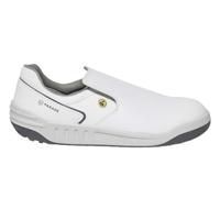 07jakaro9890pt45 Parade Jakaro Unisex Black, White Stainless Steel Toe Capped Low safety shoes, UK 10.5, EU 45