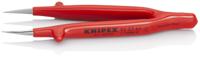 92-27-61 Knipex 130 mm, Nickel Plated Steel, Smooth, Tweezer