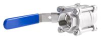 764-4244 RS PRO Stainless Steel Full Bore, 2 Way, Ball Valve, Threaded, NPT 38.1mm