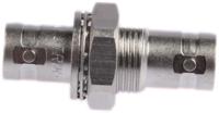 nbb75fg Neutrik Straight 75Ω Adapter BNC Socket to BNC Socket