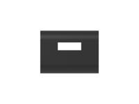 1set411403r0000 PVC Cable Trunking Accessory, 15 x 11mm