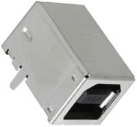 67068-8010 Molex Right Angle, Through Hole, Socket- Single Port Type B USB Connector