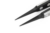 258sa Weller Erem 120 mm, Stainless Steel, Pointed; Relieved, ESD Tweezers