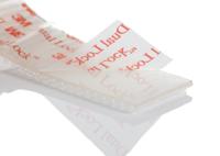 3m-sj356b-25mm-x25m 3M Transparent Hook & Loop Tape, 25mm x 2.5m