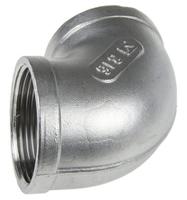 499-3079 RS PRO Stainless Steel Pipe Fitting, 90° Circular Elbow, Female G 1-1/4in x Female G 1-1/4in