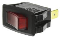 419-766 RS PRO Illuminated SPST, On-Off Rocker Switch Panel Mount