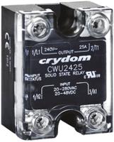 cwu2425p Sensata Crydom CW24 Series Solid State Relay, 25 A Load, Panel Mount, 280 V ac Load, 48 V dc, 280 V ac Control