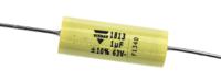mkt1813510065 Vishay MKT 1813 Metallised Polyester Film Capacitor, 40 V ac, 63 V dc, ±10%, 1μF, Through Hole