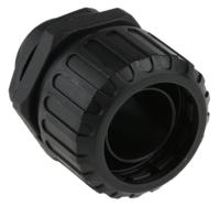 7tca296060r0125-xf25m25d Adaptaflex Straight, Conduit Fitting, 25mm Nominal Size, M25, Nylon 66, Black IP65 rating