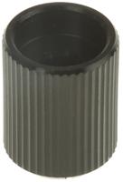 465-9820 RS PRO 10mm Black Potentiometer Knob for 3.2mm Shaft Splined