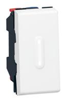 0-770-31 Legrand Push Button Switch, Momentary, Panel Mount, SPDT, 250V, IPX1