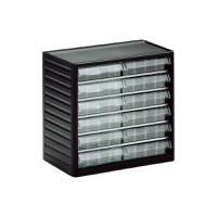 292-3 Treston 12 Drawer Storage Unit, PP, 290mm x 310mm x 180mm, Grey