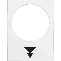 zb2by4953 Schneider Electric Legend for Use with XACB, XACM, Raise/Slow-Fast