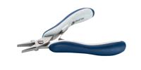 es6011crbg ideal-tek ES6011.CR.BG Pliers, 130 mm Overall, Flat Tip, 18mm Jaw, ESD