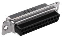 865625sltlf Amphenol Communications Solutions 8656 25 Way Cable Mount D-sub Connector Socket, 2.76mm Pitch