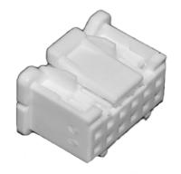 pudp-08v-s JST, PUD Female Connector Housing, 2mm Pitch, 8 Way, 2 Row