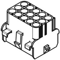 5084-2150 Molex, MLX Female Connector Housing, 15 Way, 3 Row