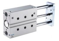 dfm-40-100-p-a-kf Festo Pneumatic Guided Cylinder - 170942, 40mm Bore, 100mm Stroke, DFM Series, Double Acting