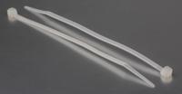 178-478 RS PRO Cable Tie, 150mm x 3.6 mm, Natural Nylon, Pk-100