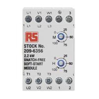 209-6356 RS PRO Soft Starter, , 2.2 kW, 400 V ac, 3 Phase, IP20