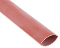 537-8083 RS PRO Halogen Free Heat Shrink Tubing, Brown 12.7mm Sleeve Dia. x 1.2m Length 2:1 Ratio
