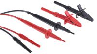204-599 RS PRO Fused Test Lead Kit, CAT III