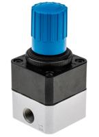 lrp-14-10 Festo G 1/4 Pneumatic Regulator - 0.1bar to 10bar, 1/4in, 12bar max. input, 159502