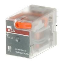 1svr405613r7100-cr-m110ac4l ABB Plug In Power Relay, 110V ac Coil, 6A Switching Current, SPDT