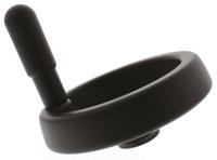 78521 Elesa Black Technopolymer Hand Wheel, 99mm diameter