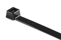 111-60560-lk5-pa66w-bk HellermannTyton Cable Tie, Inside Serrated, 535mm x 13.2 mm, Black Polyamide 6.6 (PA66), Pk-50
