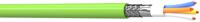pneta AXINDUS, 100m Cat5, Green, Aluminium Foil, Tinned Copper Braid Shielded, Unterminated