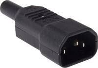 776-9113 RS PRO C14 Cable Mount IEC Connector Male, 10A, 250 V